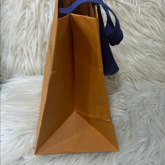 Louis Vuitton Orange Bag with Blue Handles - Picture 4 of 14